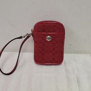 Coach Red Small Case